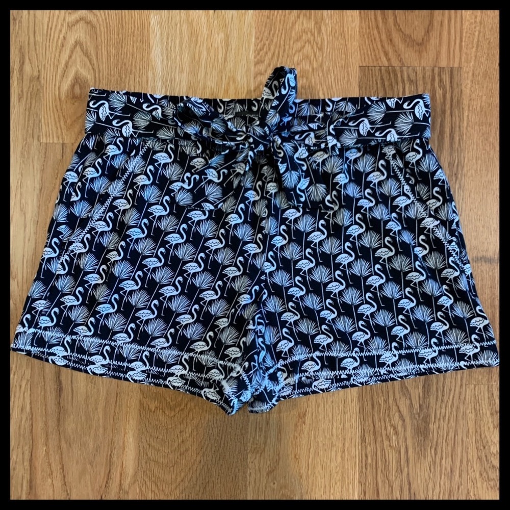 Loft Flamingo Soft Shorts Small